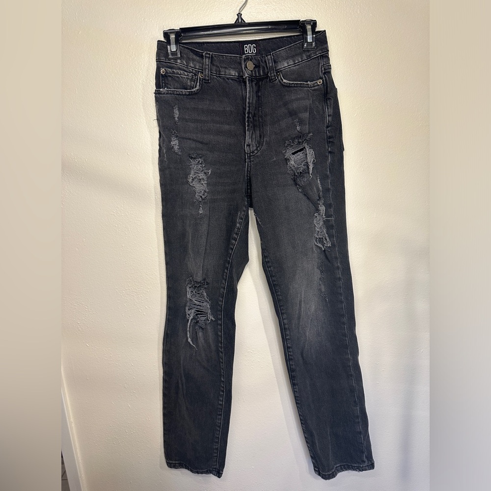 BDG Straight Leg High Ride Jeans